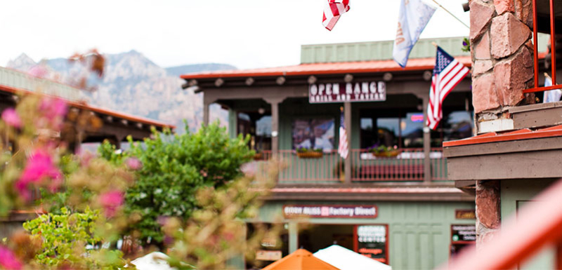 Фотография улиц Седоны.